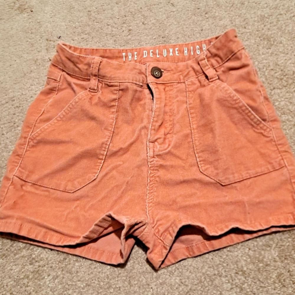 Corduroy shorts